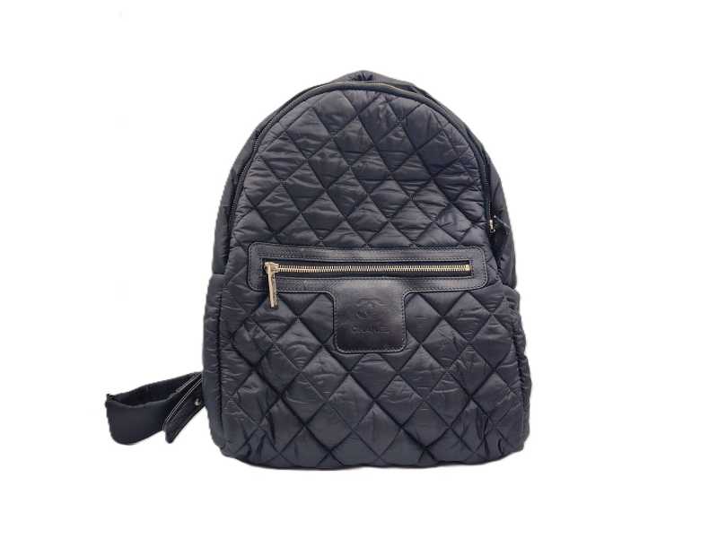 シャネル買取 コココクーン バックパック リュック ブラック